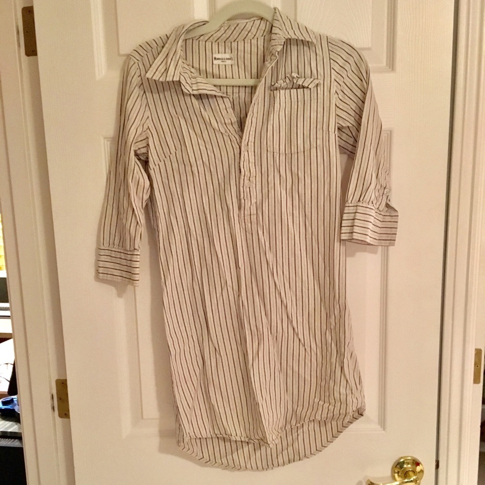 Bridge and Burn | Striped Shirt Dress